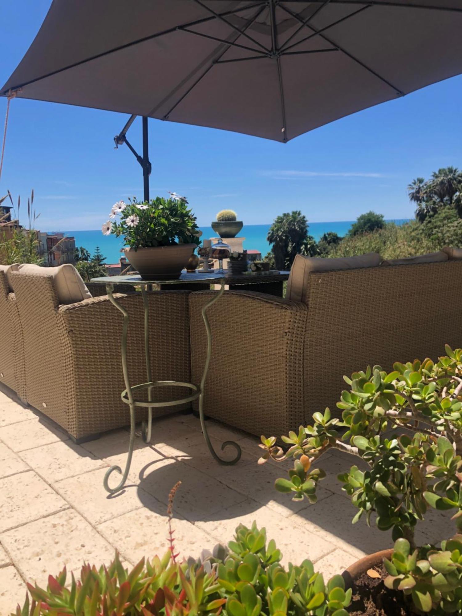 Casa Veranda Sul Mare Gela Buitenkant foto