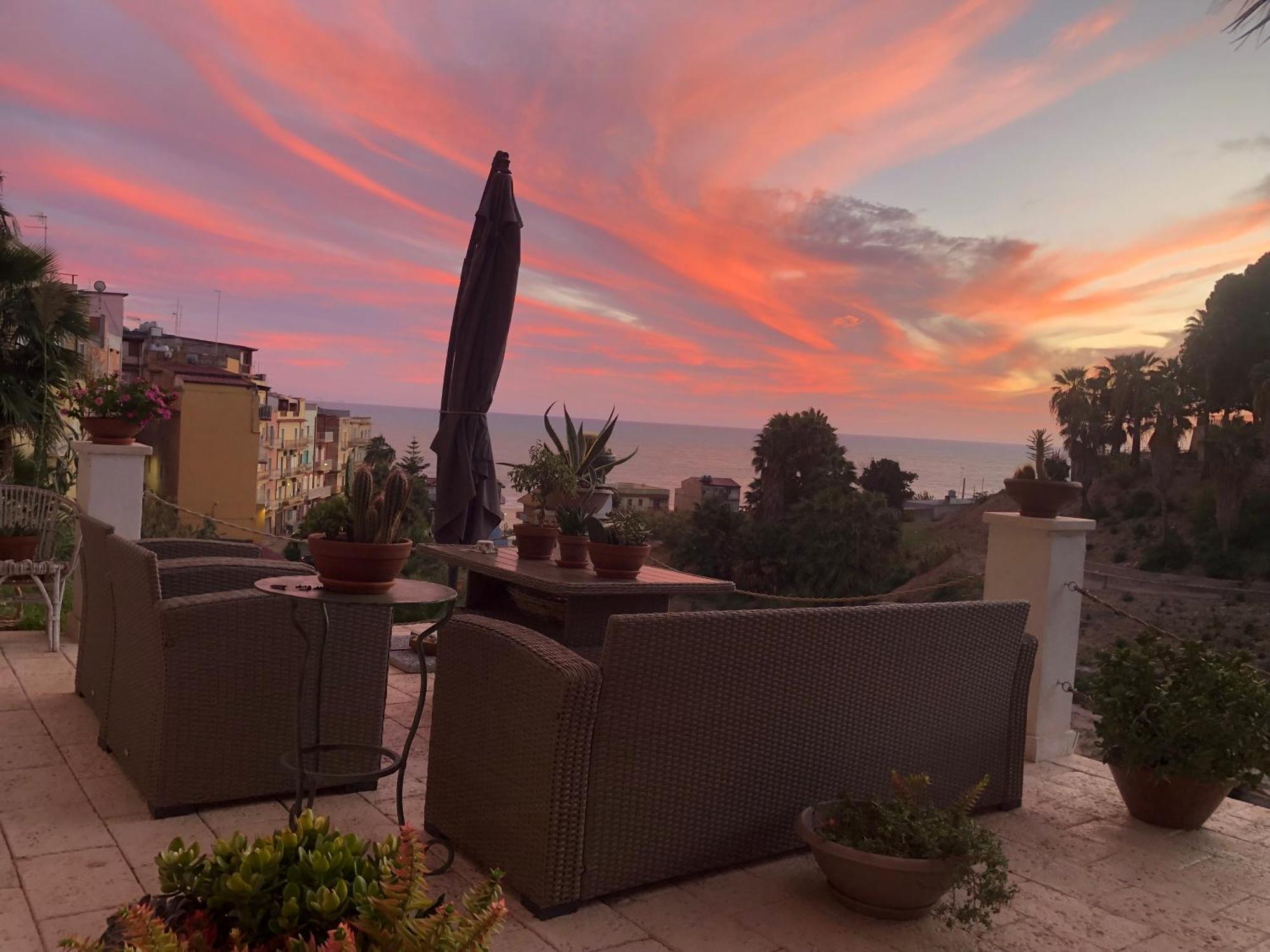 Casa Veranda Sul Mare Gela Buitenkant foto